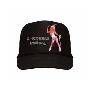 FUNERAL COWGIRL TRUCKER HAT